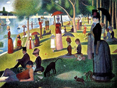 Georges Seurat, La Grande Jatte, 1884 (Art Institute of Chicago)